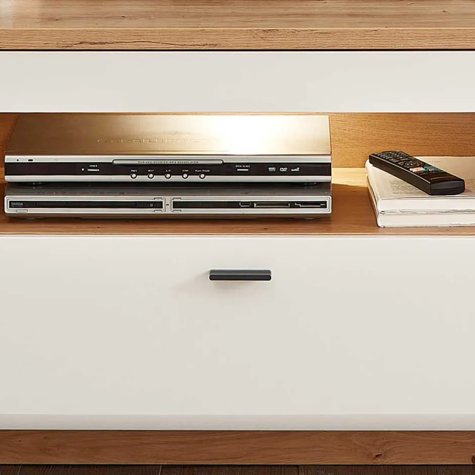 Wohnen Wohnwand Möbel Zusammenstellung 239 cm breit - Niam (dreiteilig)