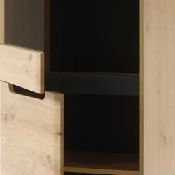 Wohnen Wohnwand Möbelset Skandi Style - Olcian (vierteilig)