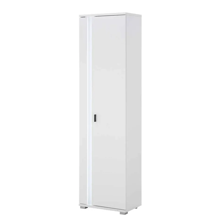 Wohnwand mit LED Licht Möbelset - Tirol (vierteilig)^Wohnen Hot