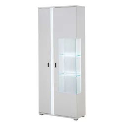 Wohnwand mit LED Licht Möbelset - Tirol (vierteilig)^Wohnen Hot