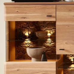 Wohnen Wohnwand Programm Möbel Set - Cassna (dreiteilig)