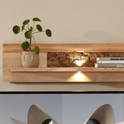 Wohnen Wohnwand Programm Möbel Set - Cassna (dreiteilig)