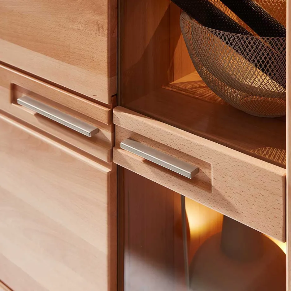 Wohnen Wohnwand Schränke & Regal Set - Amyonta (vierteilig)