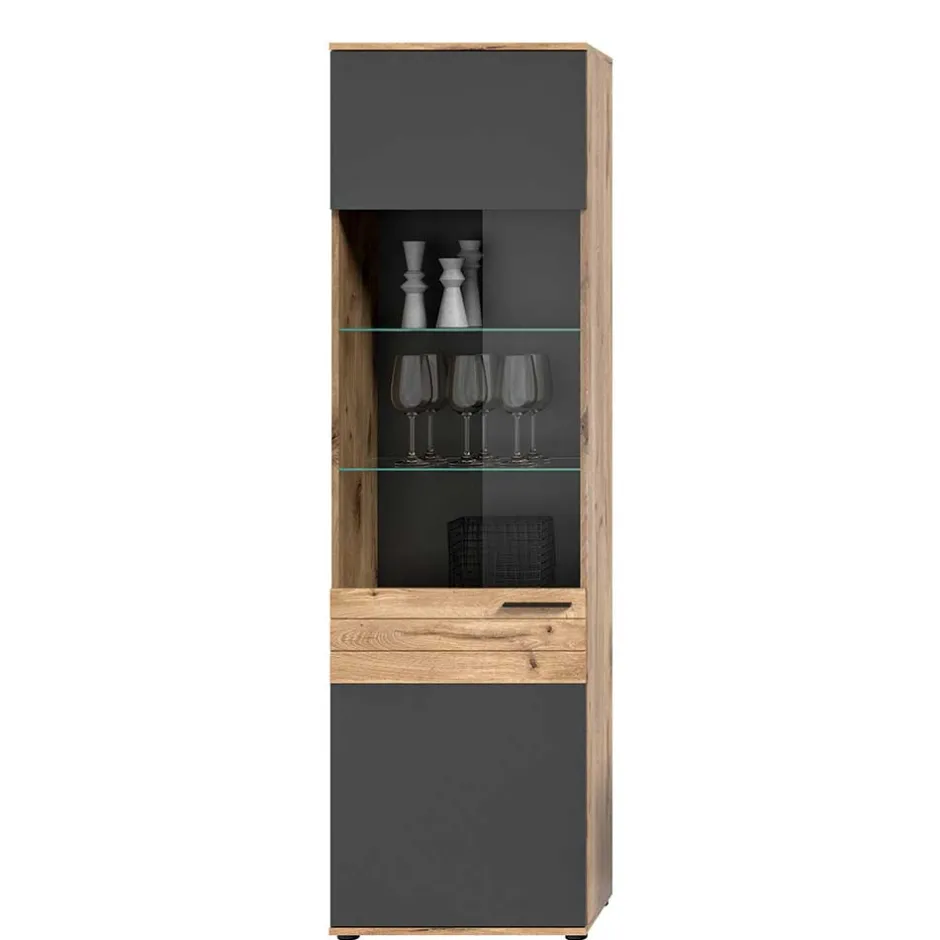 Wohnen Wohnwand Wohnkombination - 251 cm breit - Lucios (dreiteilig)