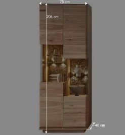 Wohnwand Wohnzimmer-Möbel Set - Cassna (dreiteilig)^Wohnen Online