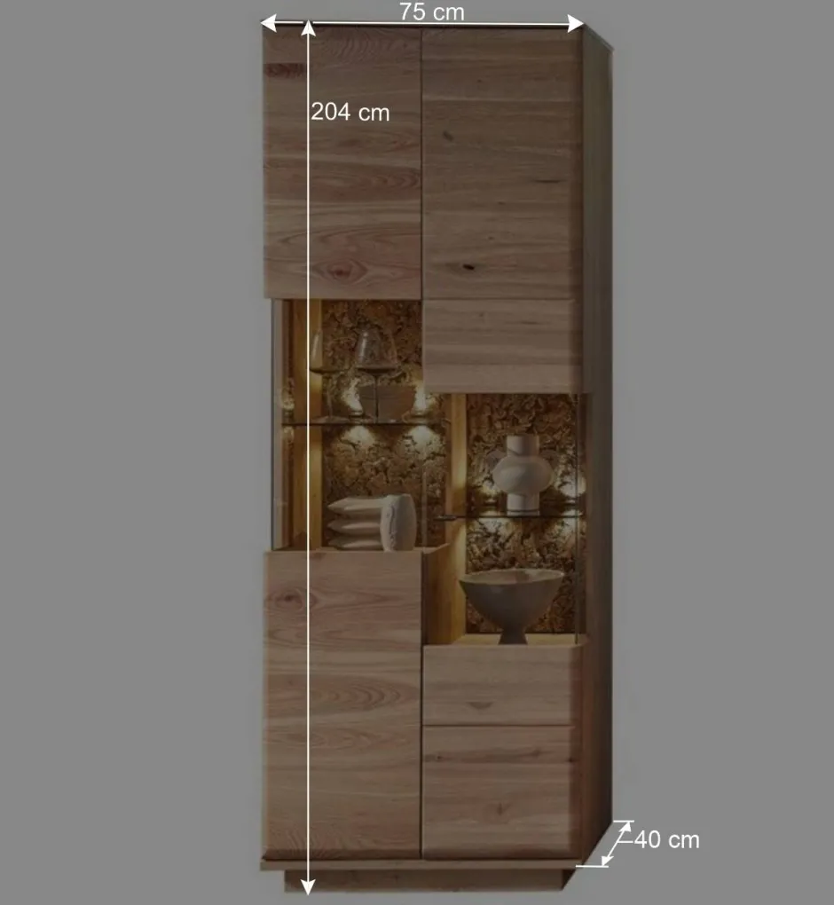 Wohnwand Wohnzimmer-Möbel Set - Cassna (dreiteilig)^Wohnen Online