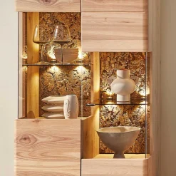 Wohnwand Wohnzimmer-Möbel Set - Cassna (dreiteilig)^Wohnen Online