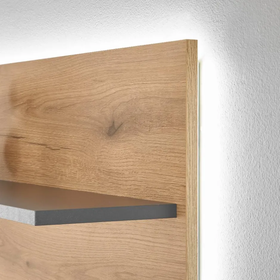 Wohnen Wohnwand-Kombination in Wildeiche - Colomania (dreiteilig)