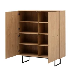 Wohnen Wohnwandschränke Set - Jaskin (dreiteilig)