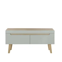 Wohnzimmer Anbauwand im Skandi Design - Armina (vierteilig)^Wohnen Clearance