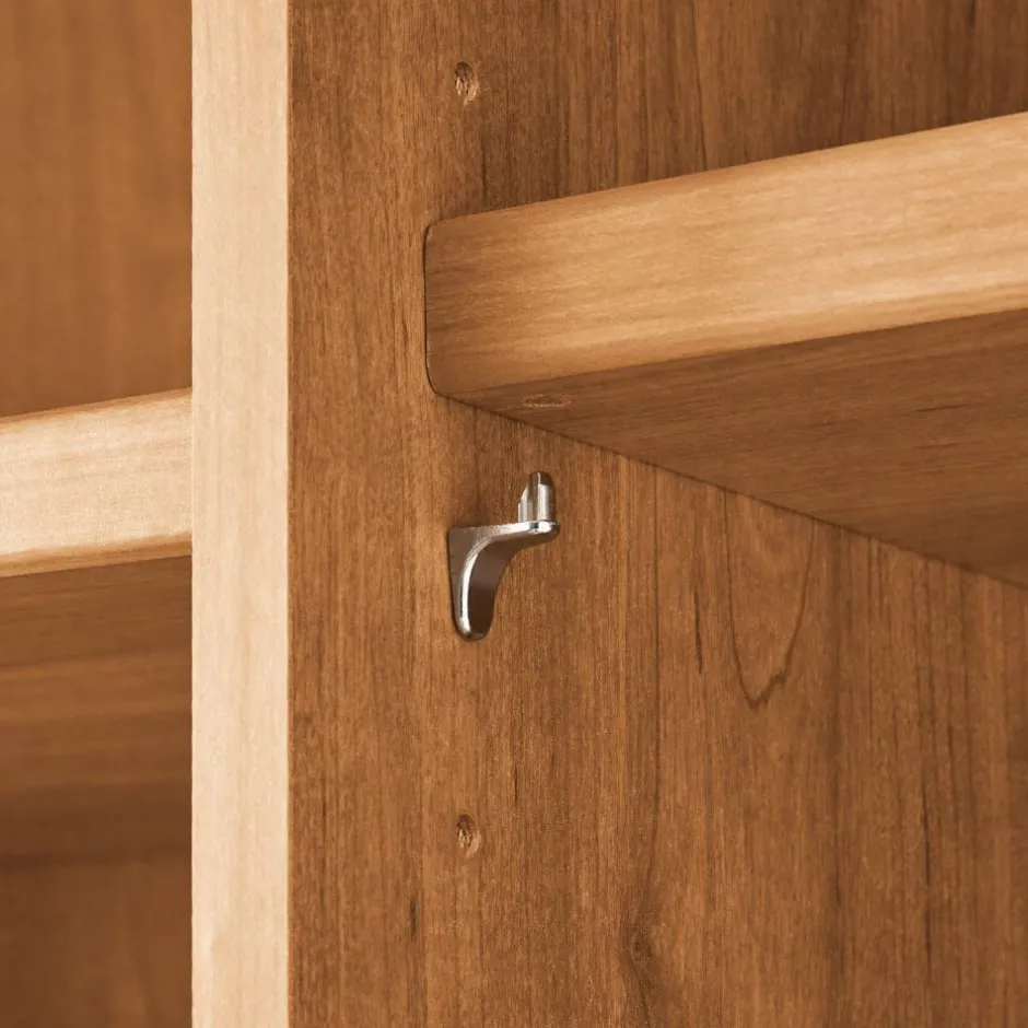 Wohnen Wohnzimmer Anbauwand in Eiche - Brocus (dreiteilig)