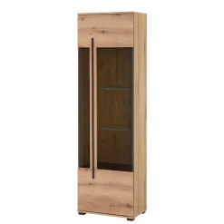 Wohnen Wohnzimmer Anbauwand in Eiche - Brocus (dreiteilig)