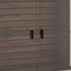 Wohnzimmer Anbauwand in Grau - Teorina (dreiteilig)^Wohnen Discount