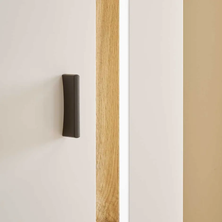 Wohnen Wohnzimmer Anbauwand Möbelset - Racelyn (vierteilig)