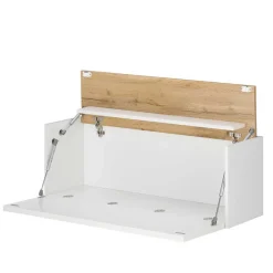 Wohnen Wohnzimmer Anbauwand Set hängend - Nonessia (vierteilig)