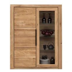 Wohnen Wohnzimmer Anbauwand teilmassiv - Nelenia (vierteilig)