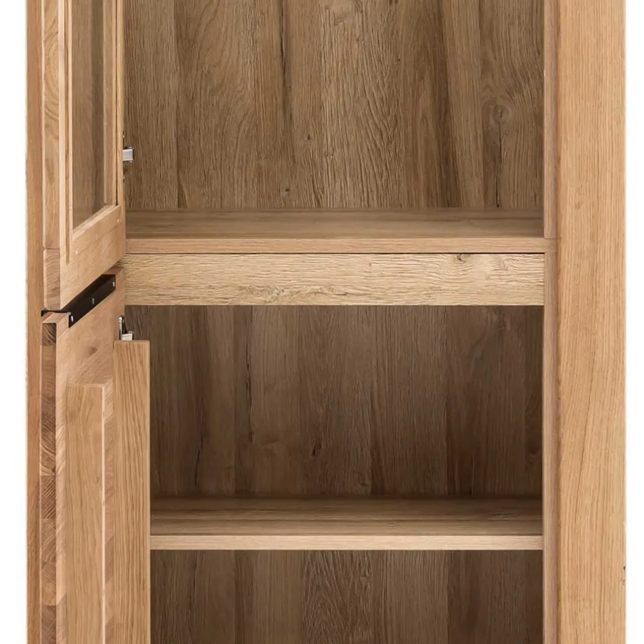 Wohnen Wohnzimmer Anbauwand teilmassiv - Nelenia (vierteilig)