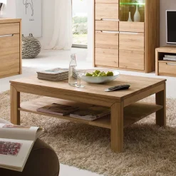Wohnen Wohnzimmer Couchtisch Croconia aus Wildeiche Massivholz