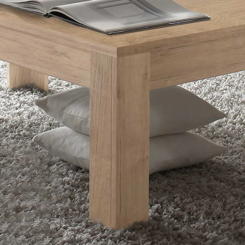 Wohnen Wohnzimmer Couchtisch im Eiche Dekor - Rodonda