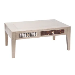 Wohnen Wohnzimmer Couchtisch Rembia in Silber