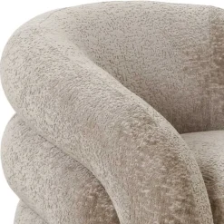 Wohnen Wohnzimmer Drehsessel in Beigegrau - Hulmane