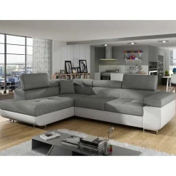 Wohnzimmer Funktionsecke in Grau und Weiß - Snake^Wohnen Best