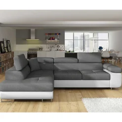 Wohnzimmer Funktionsecke in Grau und Weiß - Snake^Wohnen Best