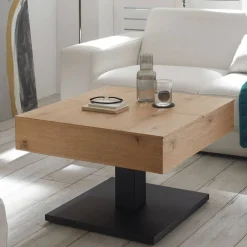 Wohnen Wohnzimmer Funktionstisch mit hochklappbarer Tischplatte - Bonney