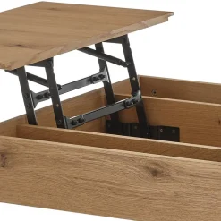 Wohnen Wohnzimmer Funktionstisch mit hochklappbarer Tischplatte - Bonney