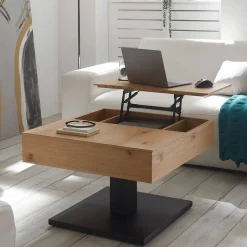 Wohnen Wohnzimmer Funktionstisch mit hochklappbarer Tischplatte - Bonney