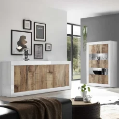 Wohnen Wohnzimmer Highboard & Sideboard - Olvenion (zweiteilig)