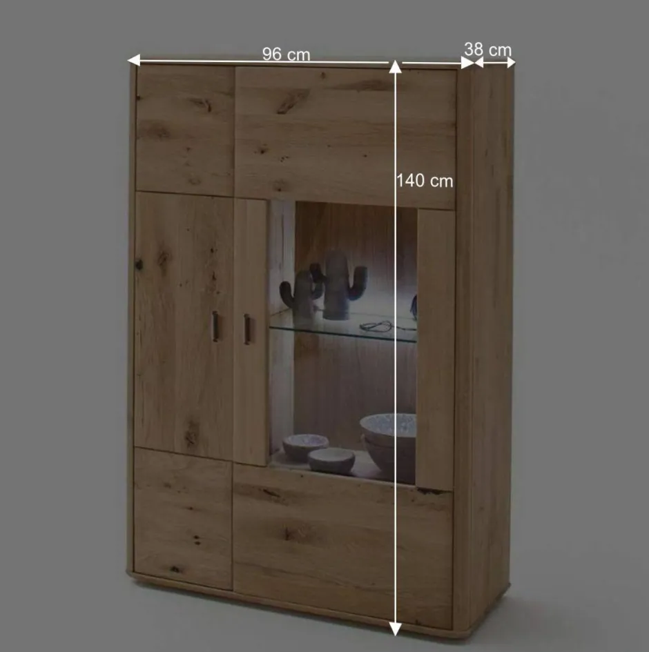 Wohnen Wohnzimmer Highboard aus Massivholz - Destal