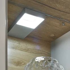 Wohnen Wohnzimmer Highboard mit Glas Einsatz - Lioscas