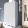 Wohnen Wohnzimmer Highboard Sogno in Hochglanz Weiß