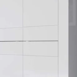 Wohnen Wohnzimmer Highboard Sogno in Hochglanz Weiß