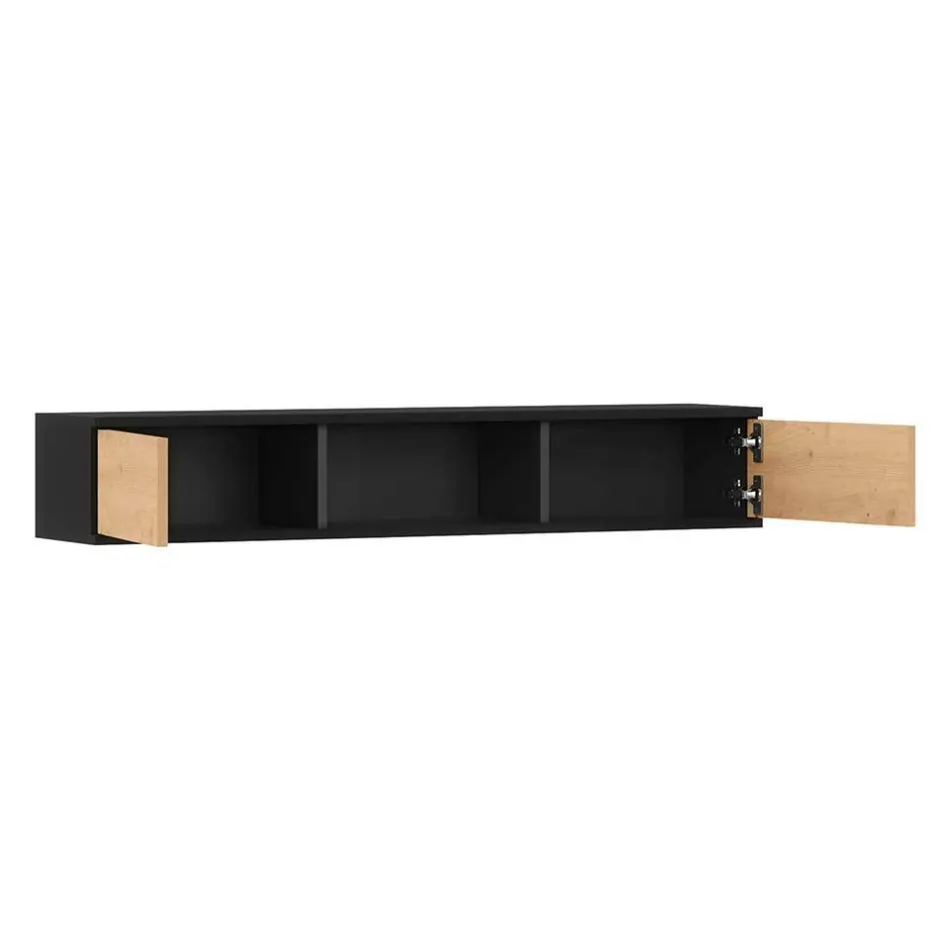 Wohnen Wohnzimmer Hängeschrank mit zwei Türen & Fach - Cavan