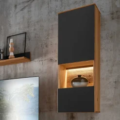 Wohnen Wohnzimmer Hängeschrank mit Licht LED - Viligrana