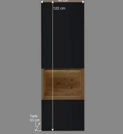 Wohnen Wohnzimmer Hängeschrank mit Licht LED - Viligrana