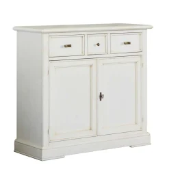 Wohnen Wohnzimmer Kommode in Antikweiß - Annot