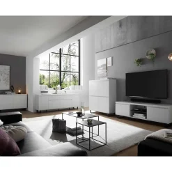 Wohnzimmer Kommoden Set modern - Atela (vierteilig)^Wohnen Outlet
