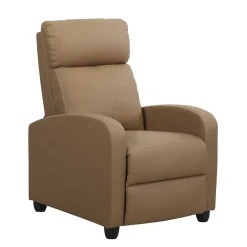 Wohnzimmer Kunstledersessel in Hellbraun - Ulnero^Wohnen