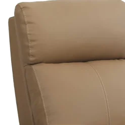 Wohnzimmer Kunstledersessel in Hellbraun - Ulnero^Wohnen