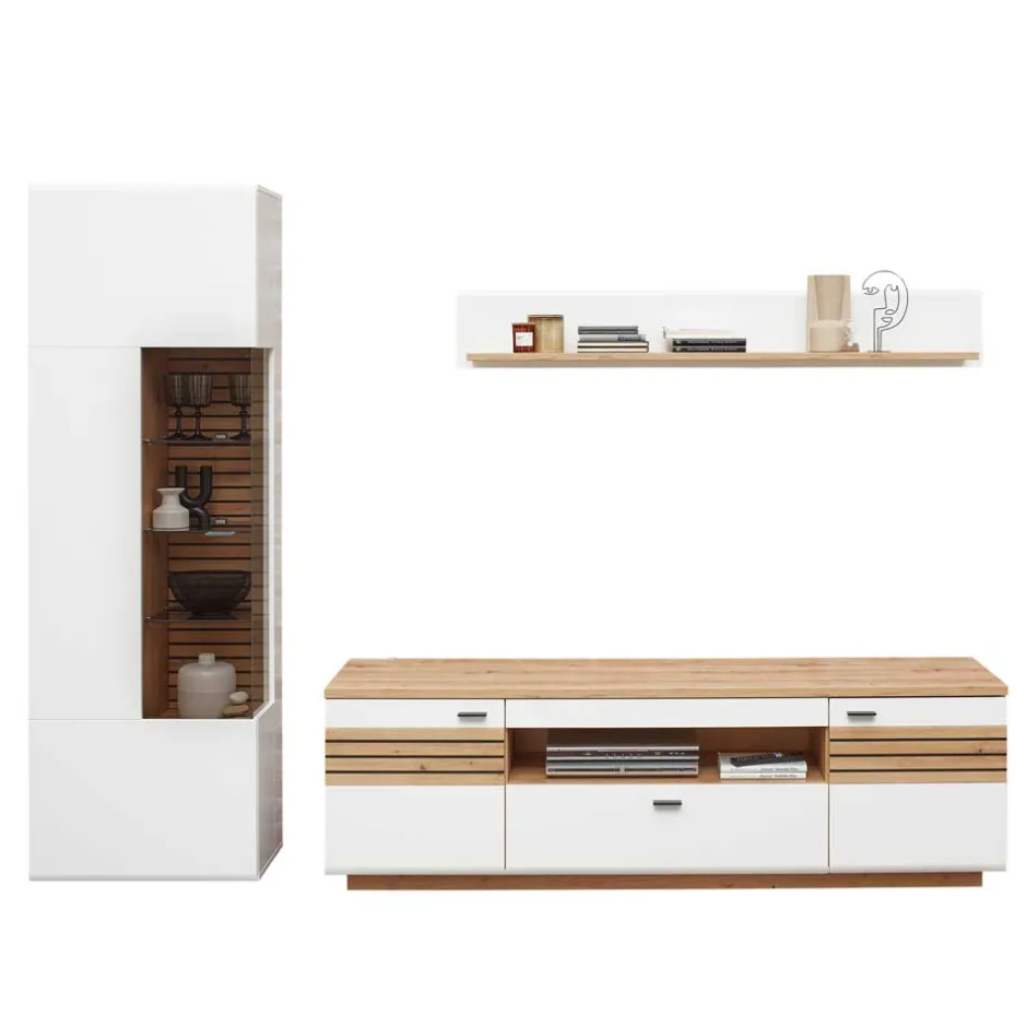 Wohnzimmer Möbel Kombi modern - Niam (dreiteilig)^Wohnen