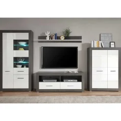 Wohnzimmer Möbel Kombi zweifarbig - Istensa (vierteilig)^Wohnen Clearance