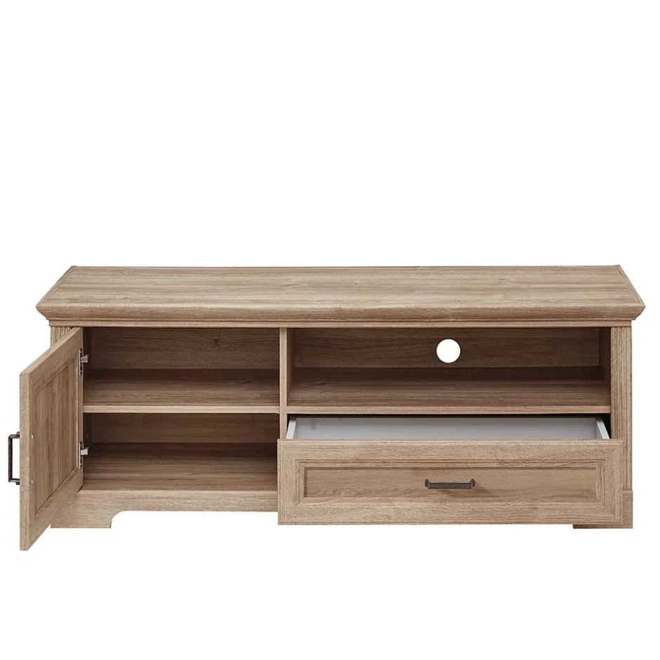 Wohnen Wohnzimmer Möbelset in Eiche NB - Barack (vierteilig)