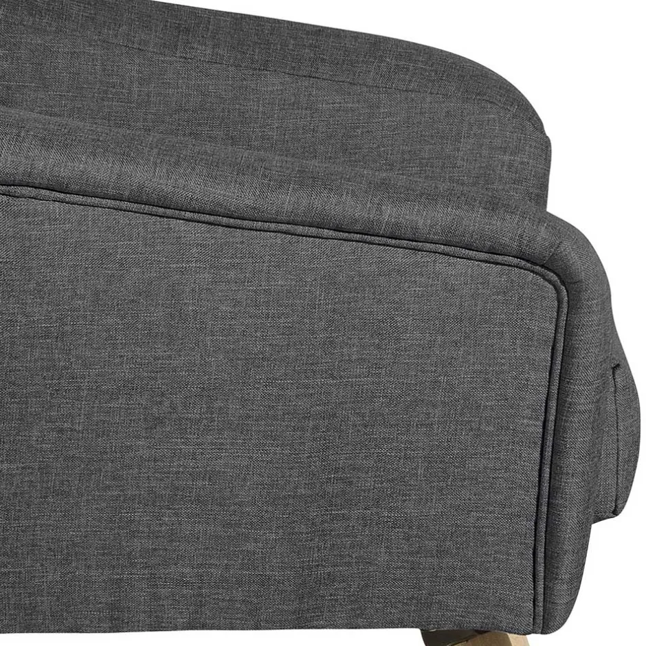 Wohnzimmer Polstersessel in Dunkelgrau - Rubin^Wohnen Best