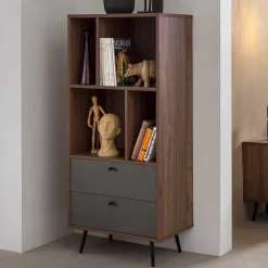 Wohnzimmer Regal mit vier Fächern - Nuies^Wohnen