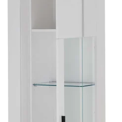 Wohnen Wohnzimmer Schrank & Regal Set in Weiß - Tirol (vierteilig)