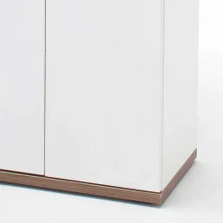 Wohnen Wohnzimmer Schrank in Weiß Glanz - Icadro