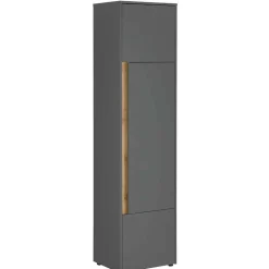 Wohnzimmer Schrank Kombi in Anthrazit - Ahilav (sechsteilig)^Wohnen Outlet